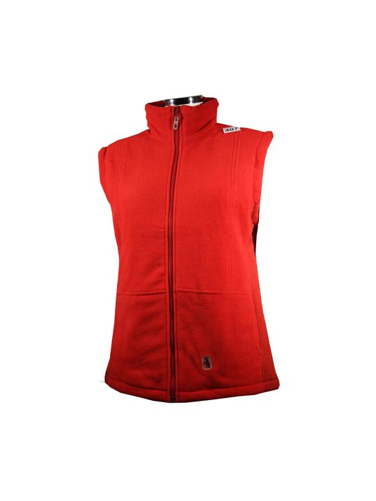 Gilet sans manches bi - matière 828049U001