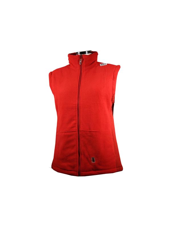Gilet sans manches bi - matière 828049U001