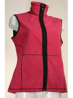 Gilet sans manches en polaire reversible 125188U002