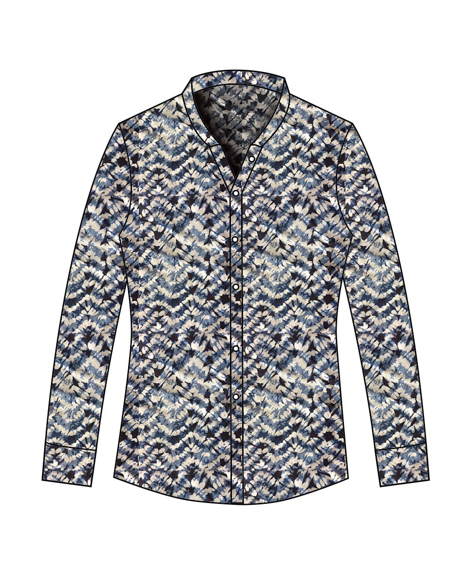 Chemisier imprimé N3213A