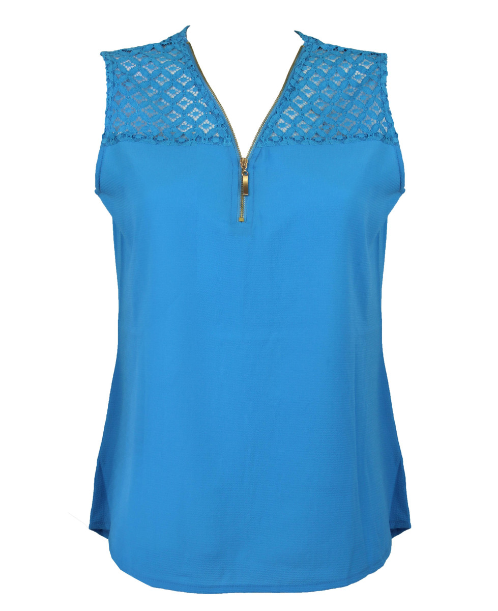 Chemisier uni CHF3053C