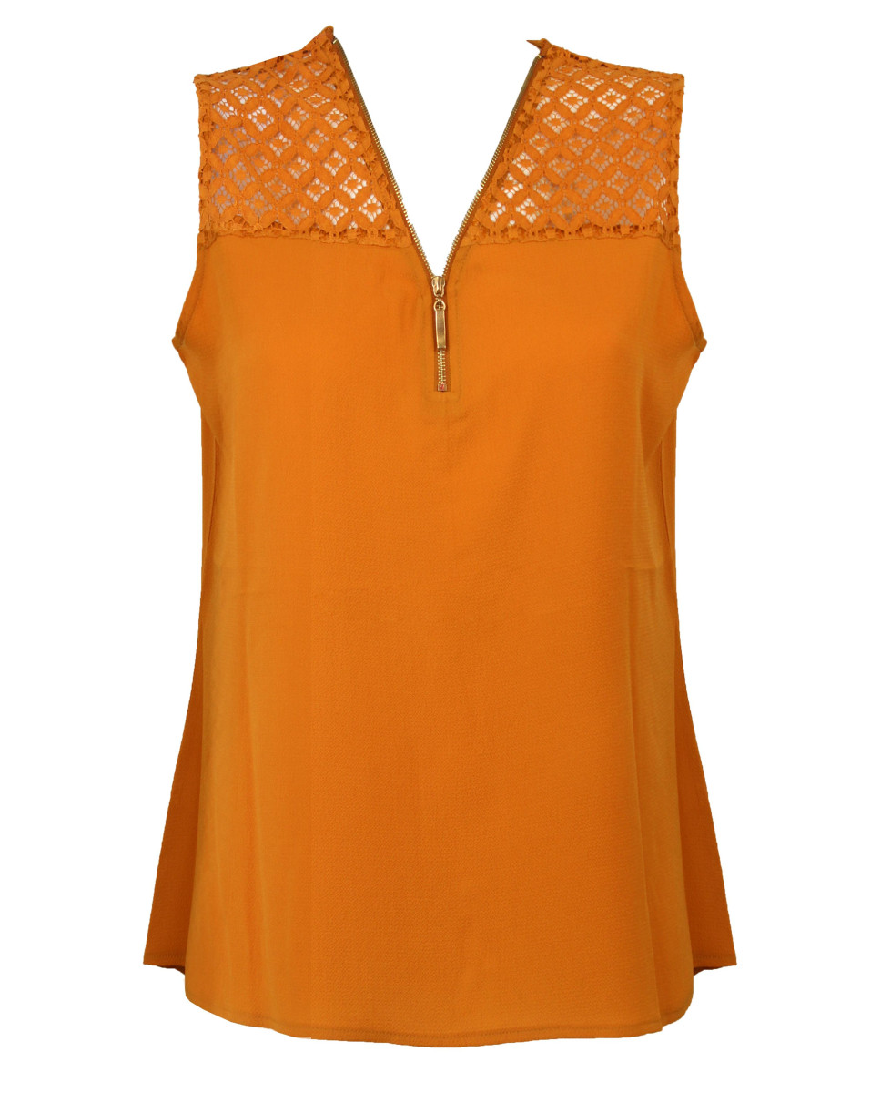 Chemisier uni CHF3053B