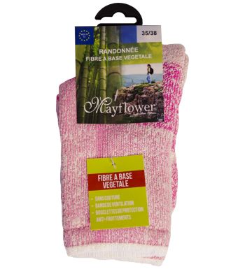 Chaussettes rando fibre végétale CHO7104