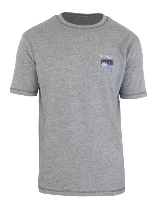 Tee - shirtsérigraphie poitrine A2121B