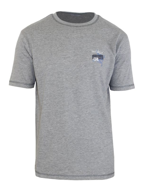 Tee - shirtsérigraphie poitrine A2121B