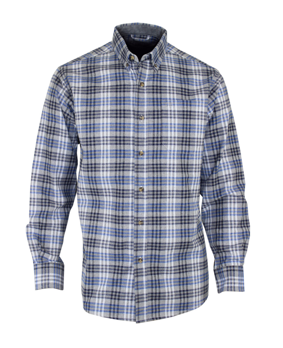 Chemise manches longues en flanelle de coton CH2003A