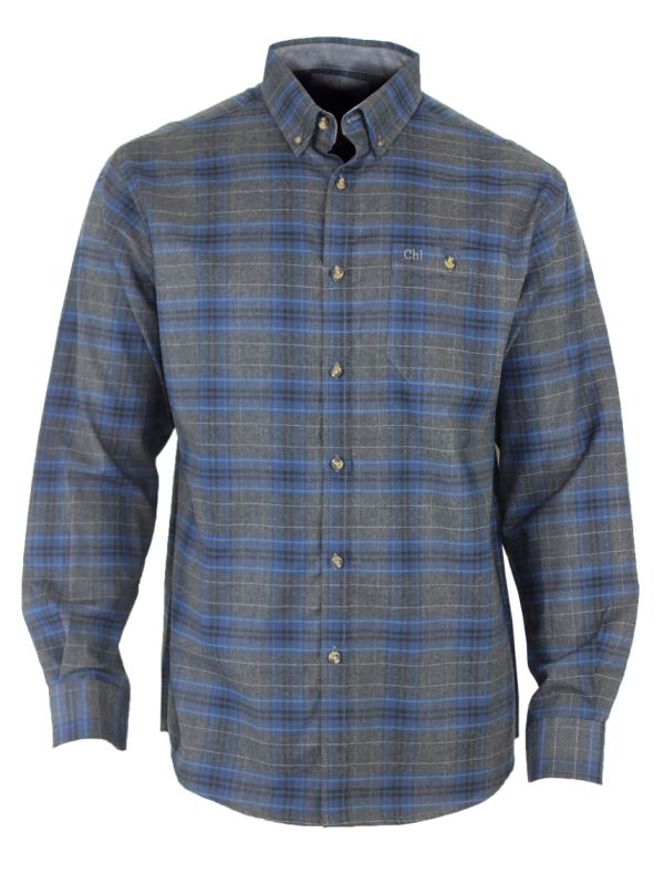 Chemise manches longues en flanelle de coton CH2007A