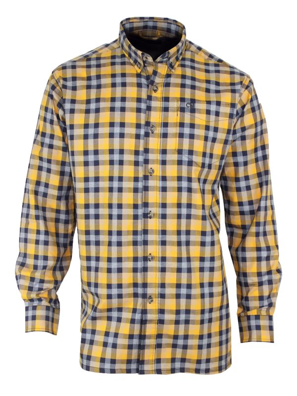Chemise manches longues en flanelle de coton CH2023