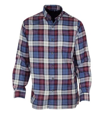 Chemise manches longues en flanelle de coton CH2026