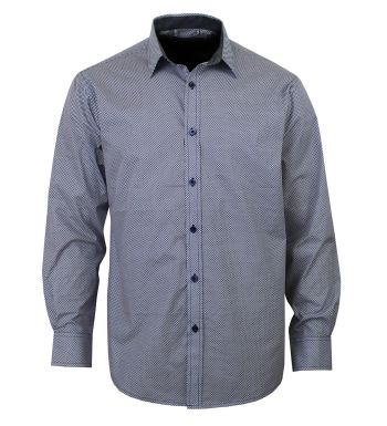 Chemise manches longues à motifs CH4003