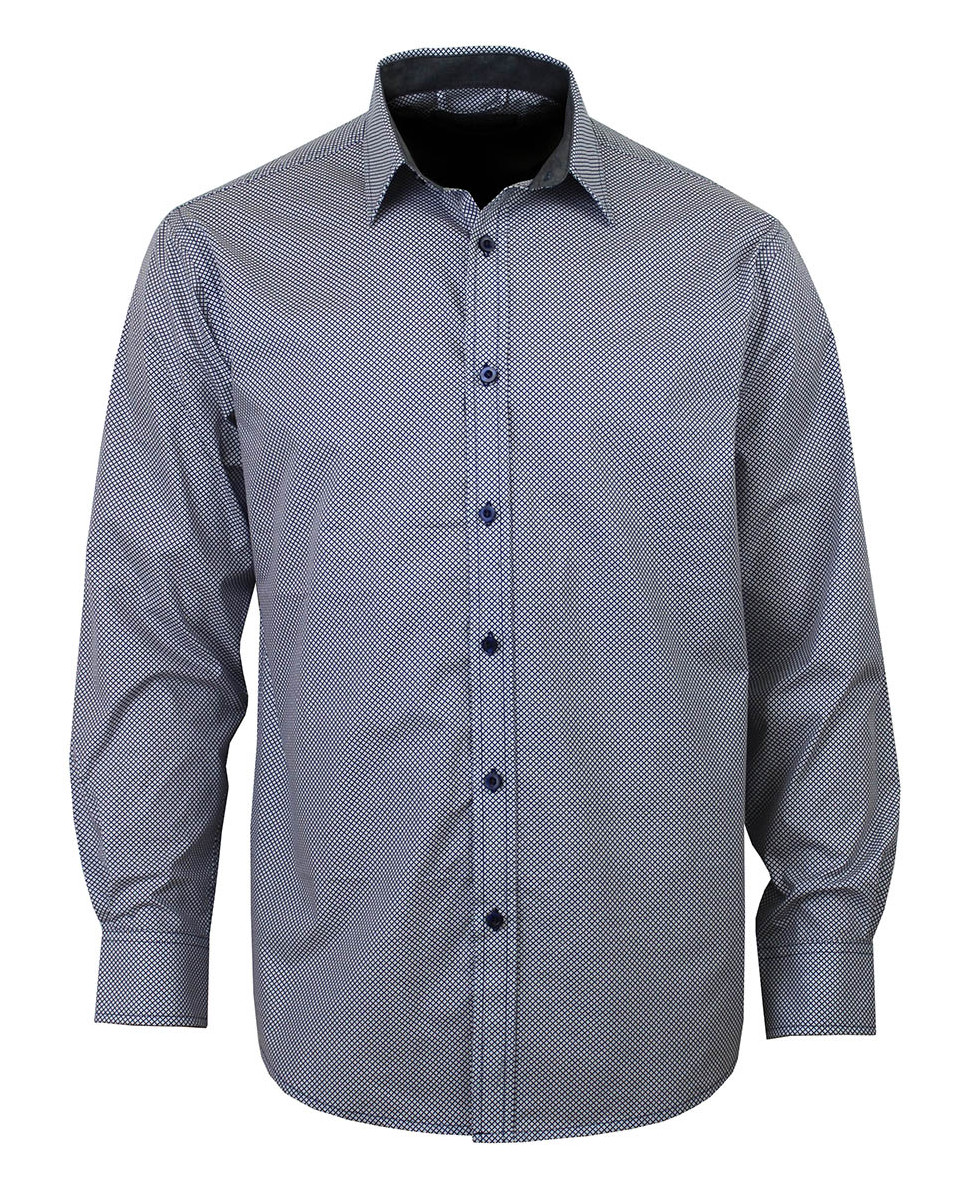 Chemise manches longues à motifs CH4003