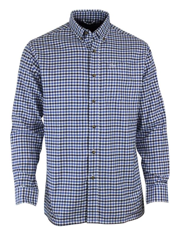 Chemise manches longues en flanelle de coton CH2022