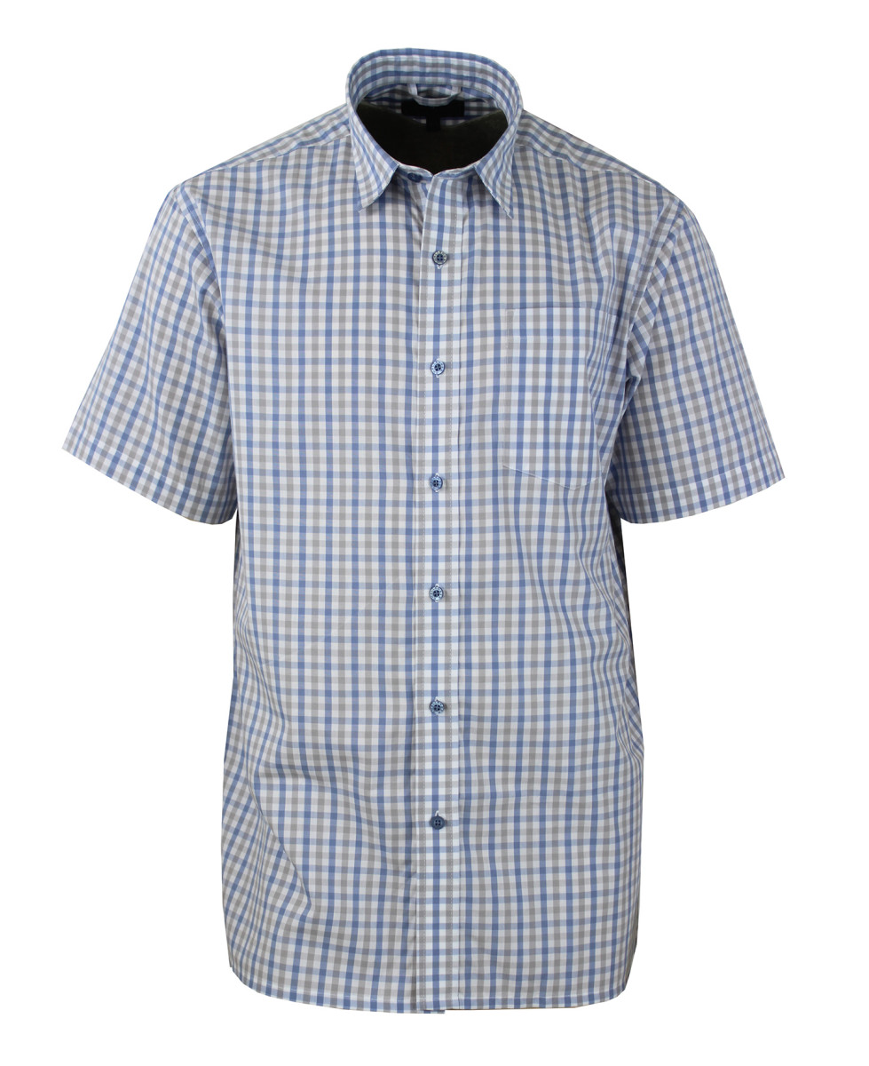 Chemise manches courtes 1 poche poitrine CH4041