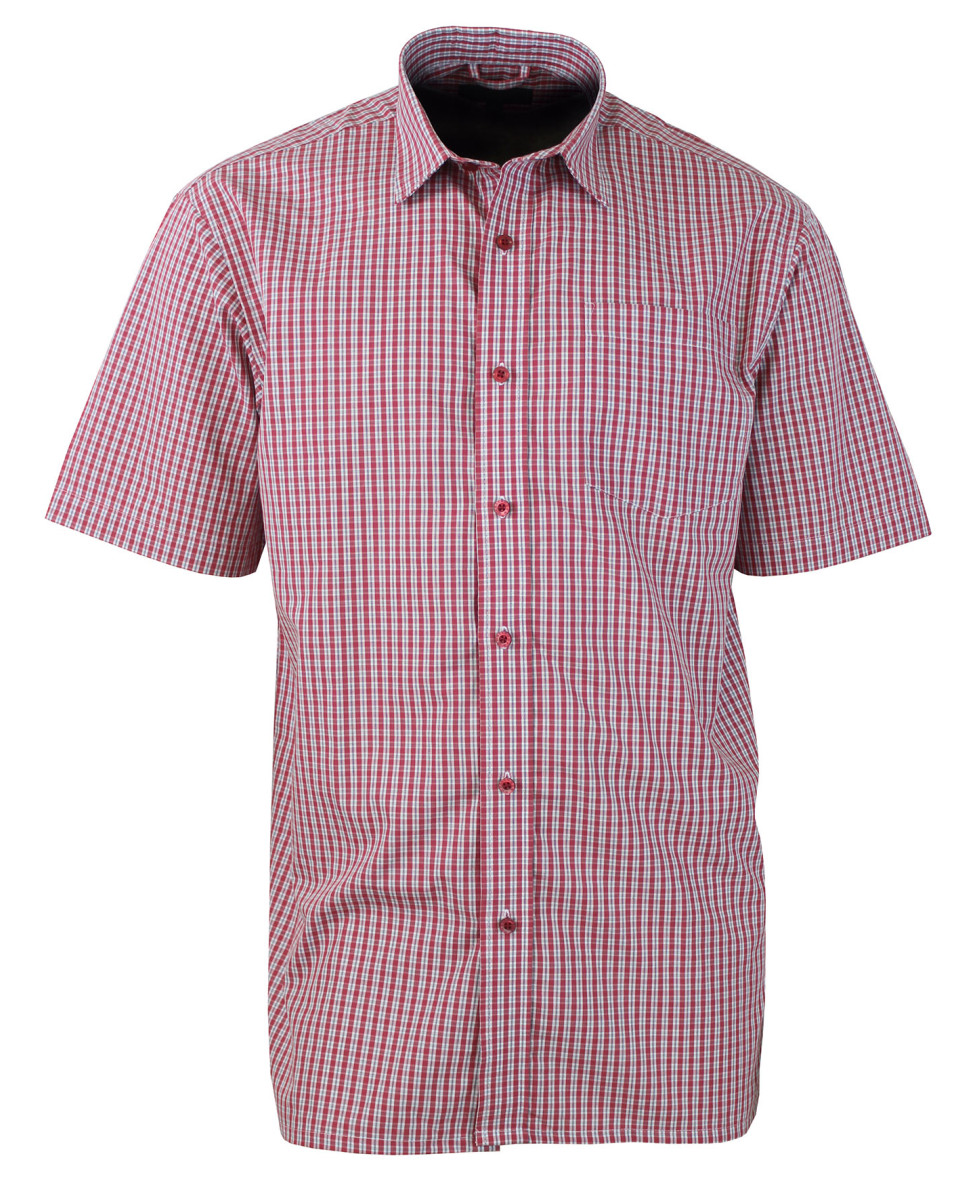 Chemise manches courtes 1 poche poitrine CH4040