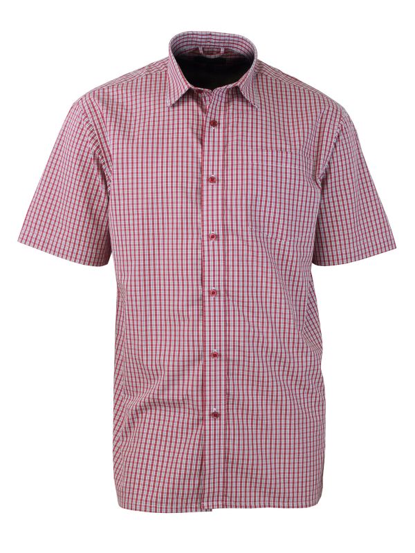 Chemise manches courtes 1 poche poitrine CH4040