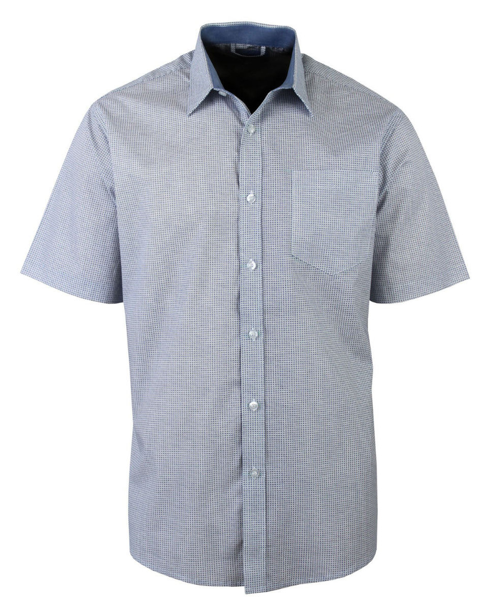 Chemise manches courtes à motifs CH4032