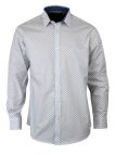 Chemise manches longues à motifs CH4030