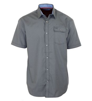 Chemise manches courtes 1 poche poitrine CH4023