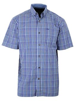 Chemise manches courtes 1 poche poitrine CH4014