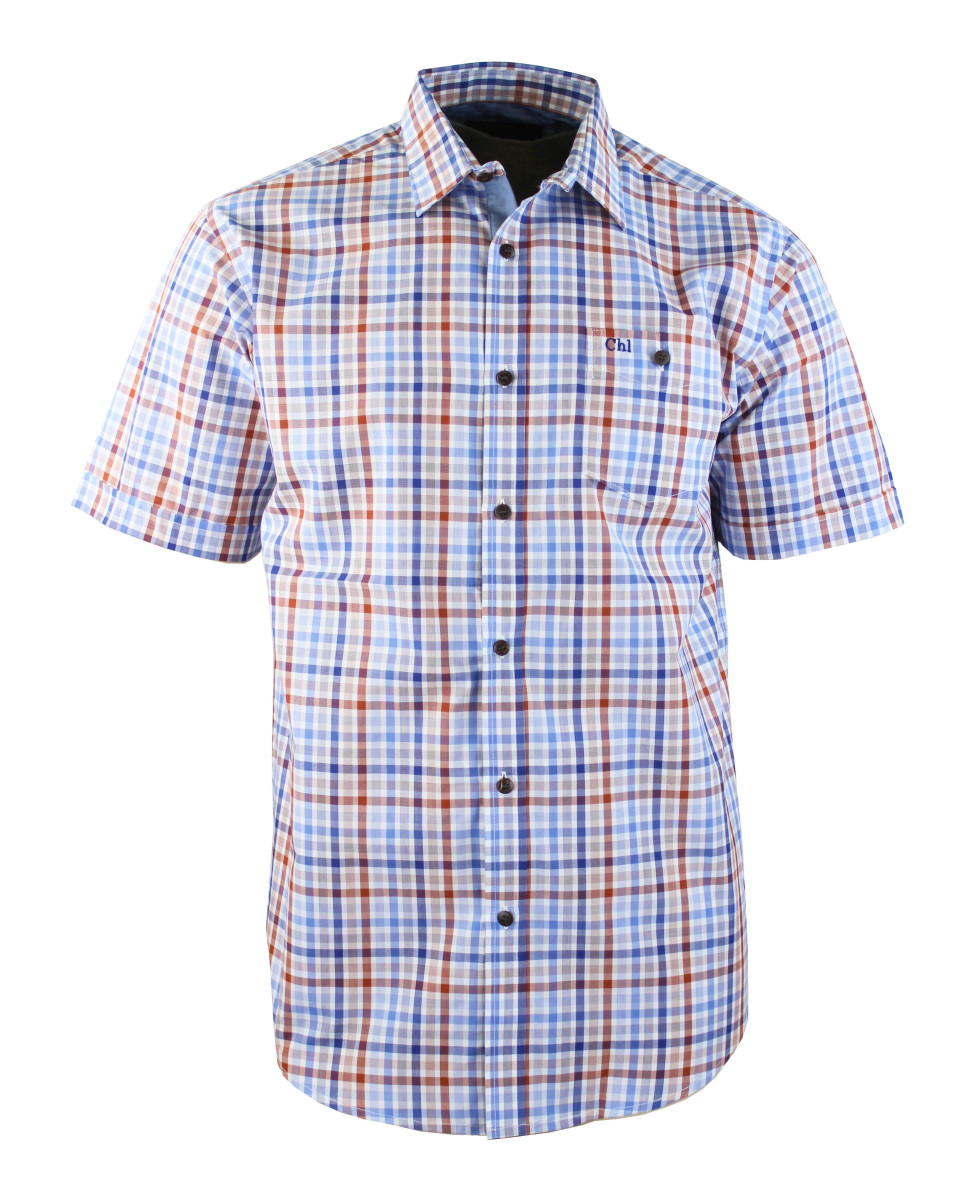 Chemise manches courtes 1 poche poitrine CH4012