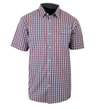 Chemise manches courtes 1 poche poitrine CH4007