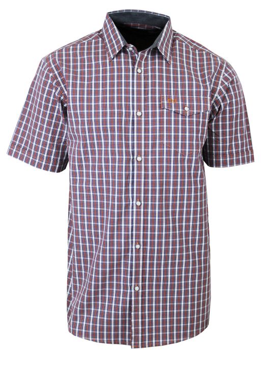 Chemise manches courtes 1 poche poitrine CH4007