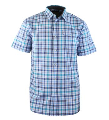 Chemise manches courtes 1 poche poitrine CH4006