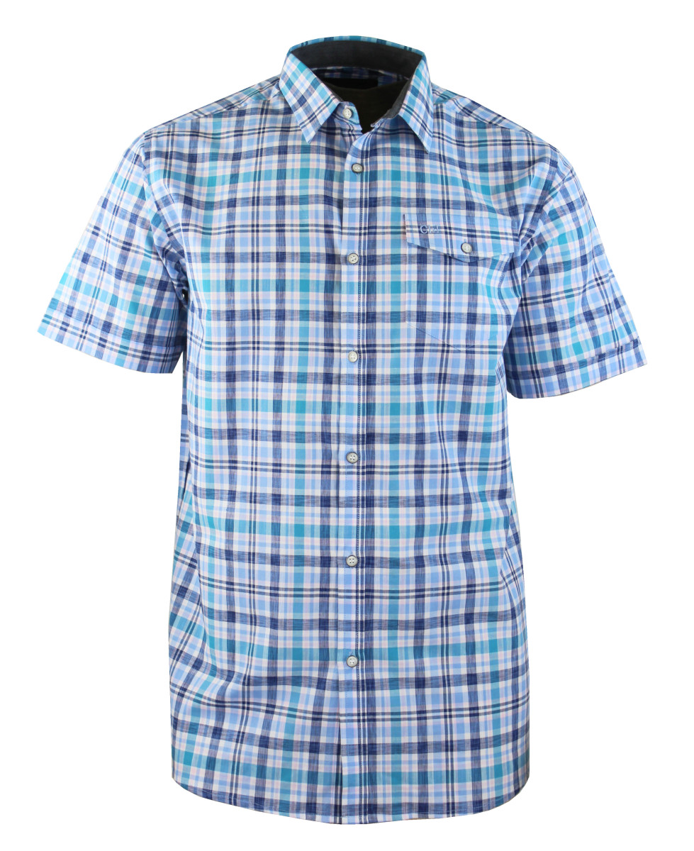 Chemise manches courtes 1 poche poitrine CH4006