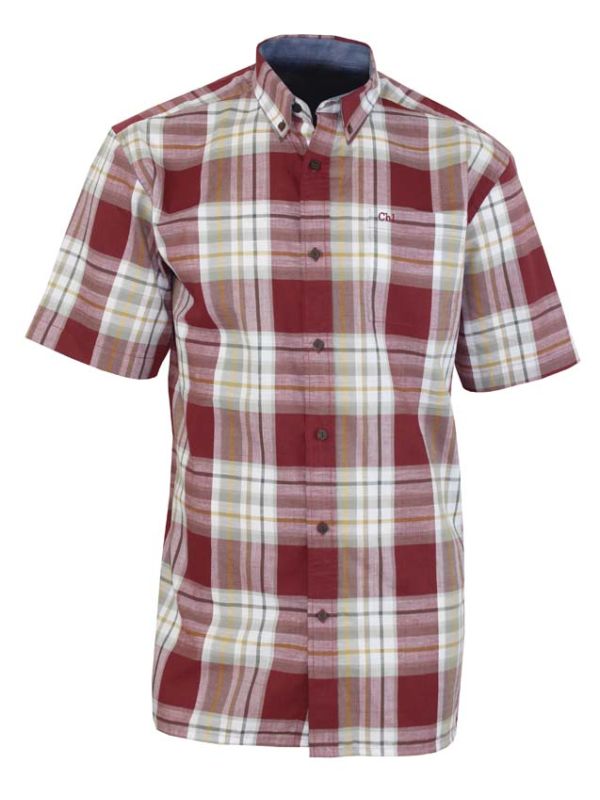 Chemise manches courtes B3123A