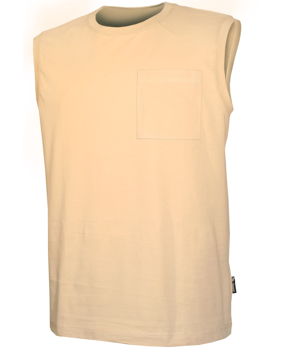 Tee - shirt sans manches uni 510106U011