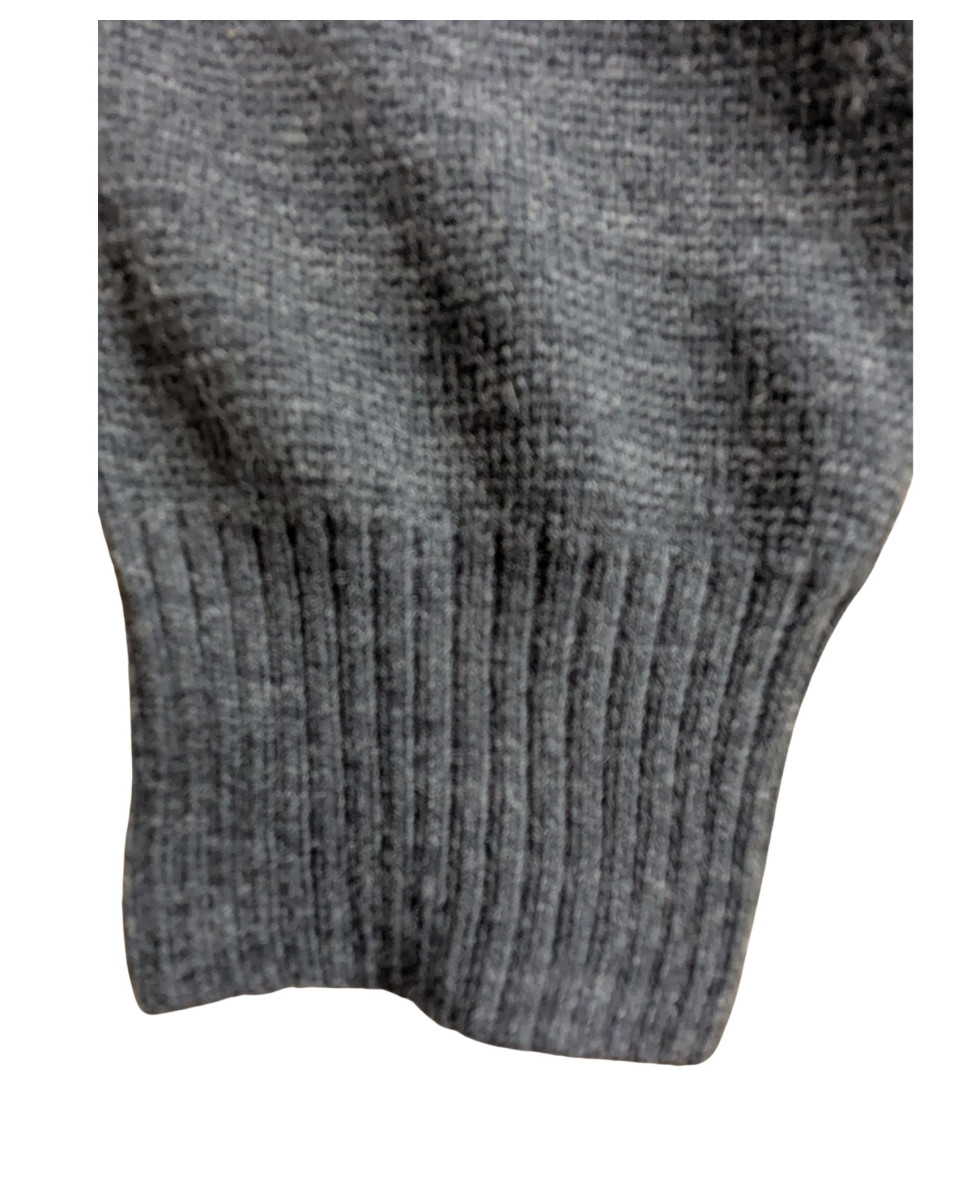 Pull col montant zippé avec laine PUL2005A