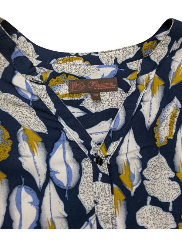 Chemisier à motifs imprimés CHF3059A