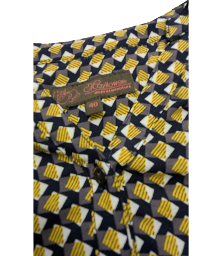 Chemisier à motifs imprimés CHF3003A