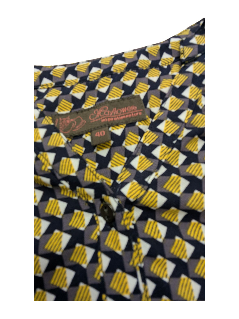 Chemisier à motifs imprimés CHF3003A