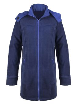 Manteau Polaire Caban Femme MAYFLOWER TOKYO2 – Bleu Marine