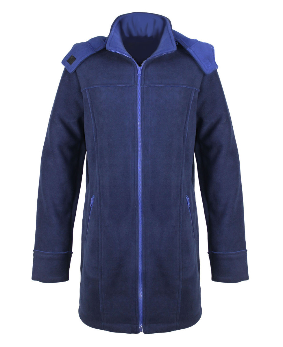 Manteau Polaire Caban Femme MAYFLOWER TOKYO2 – Bleu Marine