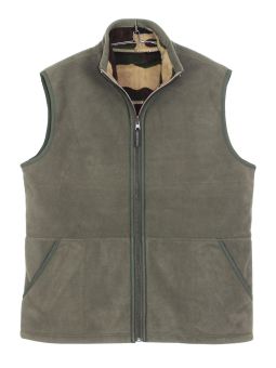 SH1025 GILET POL REVERSIBLE KAKI