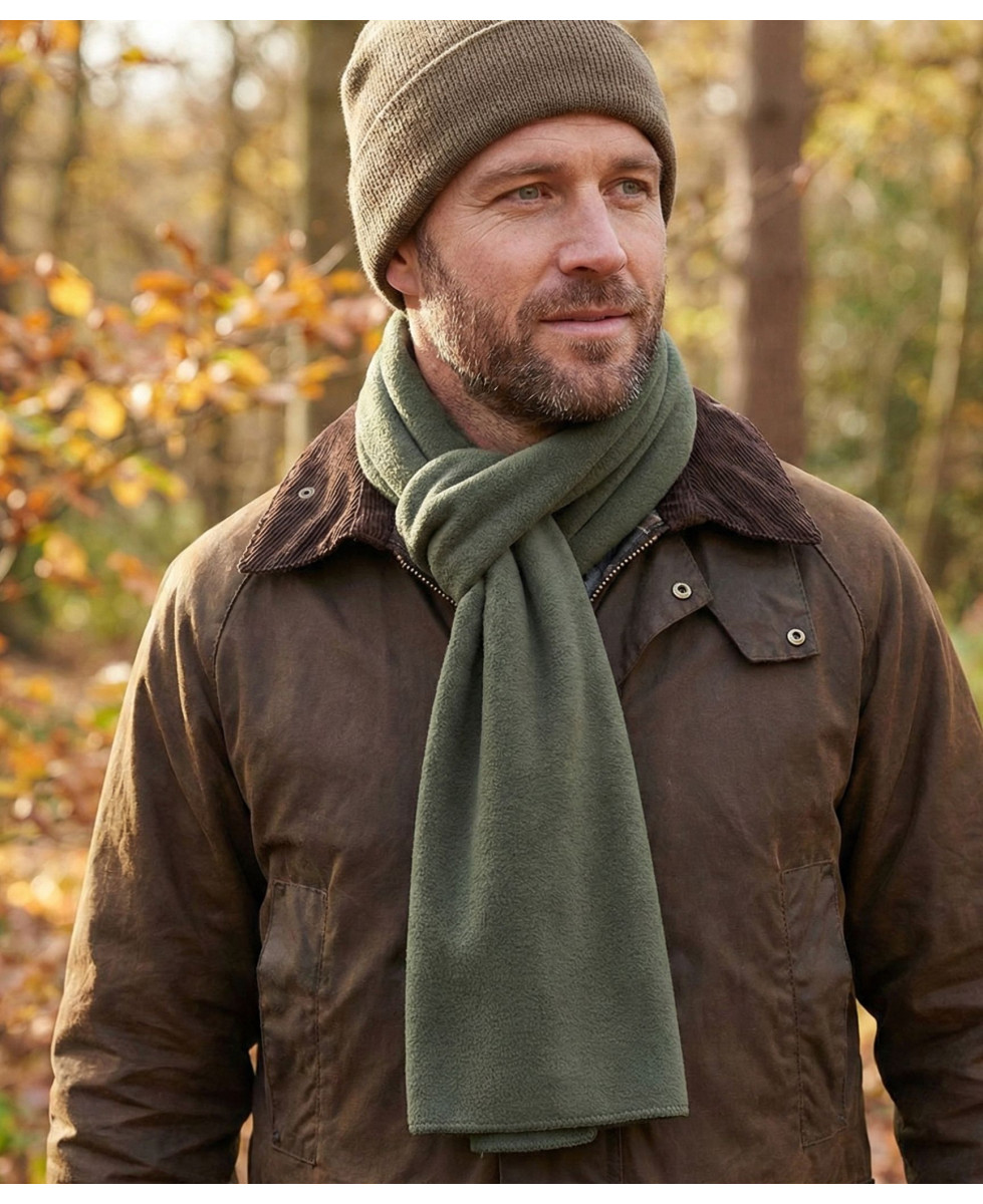 SH1028K ECHARPE POLAIRE KAKI