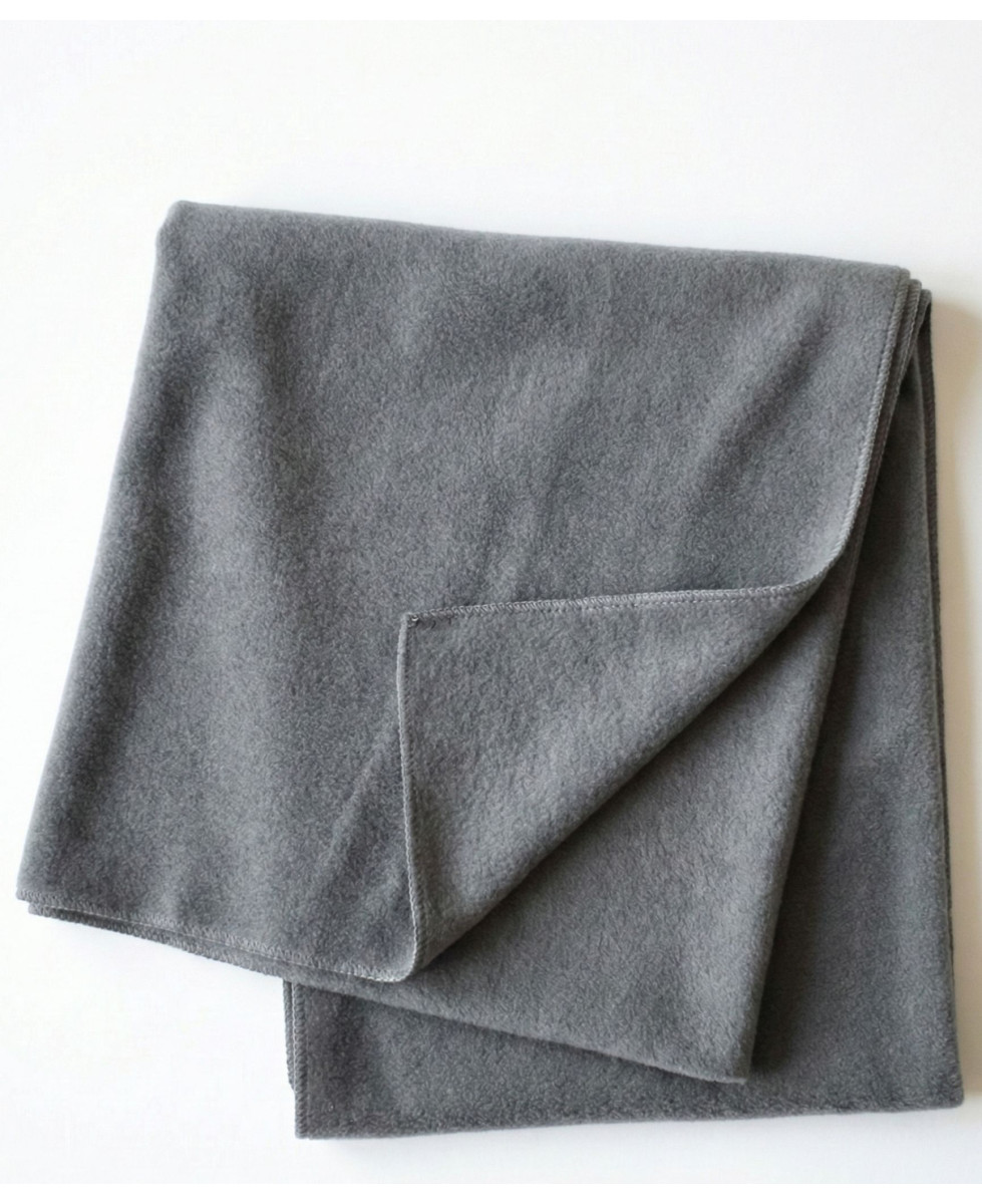 Écharpe Polaire Gris Moyen - Chaleur et Douceur Intemporelle