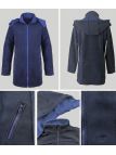 Manteau Polaire Caban Femme MAYFLOWER TOKYO2 – Bleu Marine