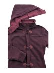 Manteau Polaire Femme style Caban SLOVENIE1B MAYFLOWER – Bordeaux