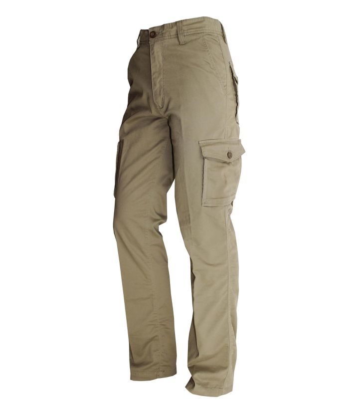 KINGSTON1 PANTALON CARGO BEIGE