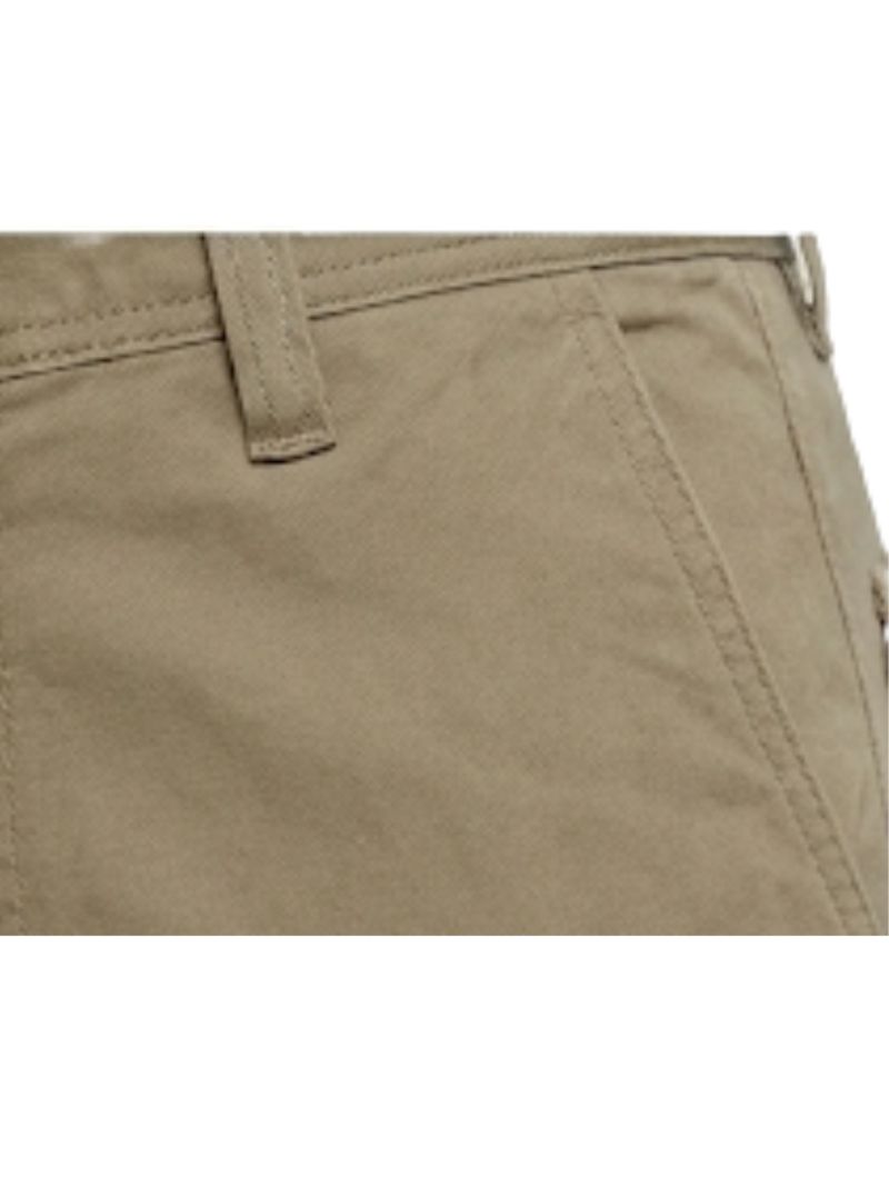 Pantalon Cargo Beige Stretch – Coton Doux & Coupe Confort
