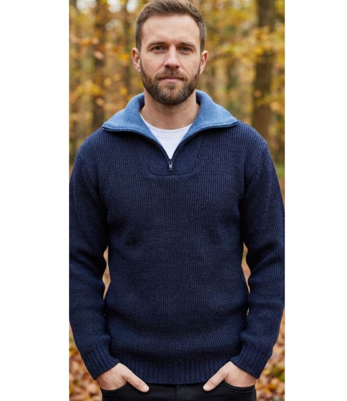 Pull col camionneur 30% laine PRIMO6