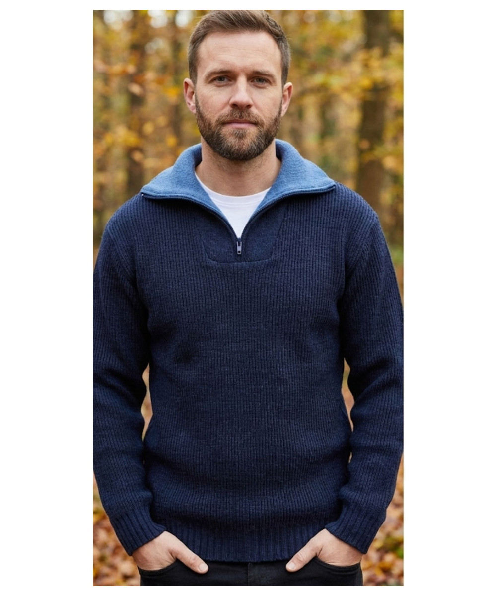 Pull col camionneur 30% laine PRIMO6