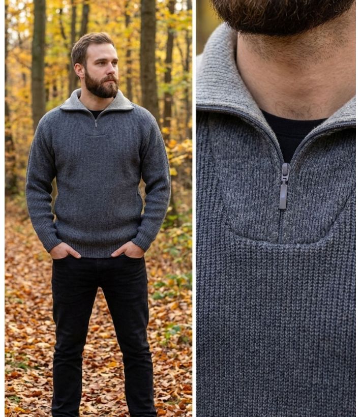 Pull col camionneur 30% laine PRIMO4