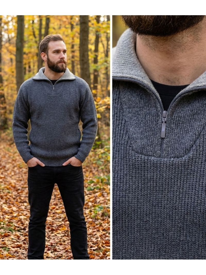 Pull col camionneur 30% laine PRIMO4