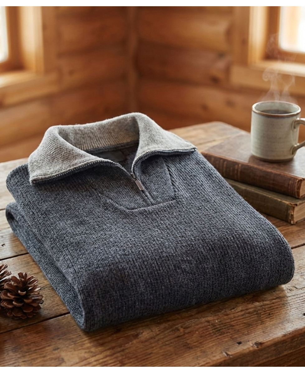 Pull col camionneur 30% laine PRIMO4