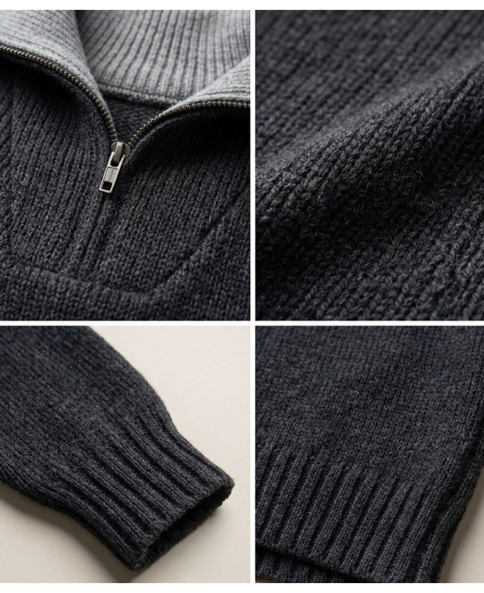 Pull col camionneur 30% laine PRIMO5