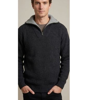 Pull col camionneur 30% laine PRIMO5